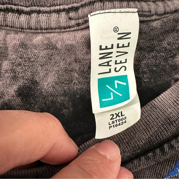 Lane Seven men's size XXL tie dye Thunder t-shirt - Picture 4 of 4